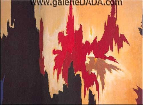 Untitled - Clyfford Clyfford, Fine Art Reproduction Oil Painting
