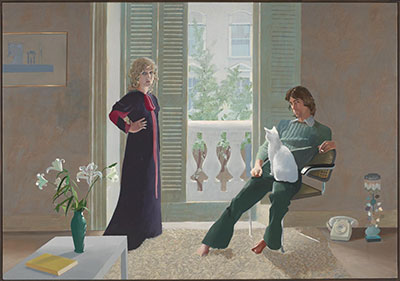 David Hockney, Mr and Mrs Clark and Percy Fine Art Reproduction Oil Painting