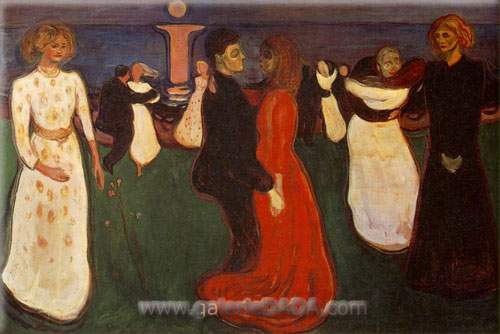 Edvard Munch, The Dance of Life Fine Art Reproduction Oil Painting