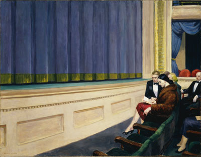 Edward Hopper, First Row Orchestra Fine Art Reproduction Oil Painting