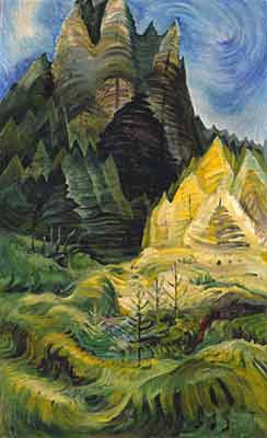 Emily Carr, Reforestation Fine Art Reproduction Oil Painting