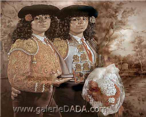 Enrique Grau, Women Bullfighters Fine Art Reproduction Oil Painting
