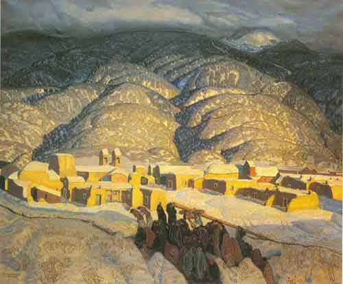 Sangre de Cristo Mountains - Ernest L. Ernest L., Fine Art Reproduction Oil Painting