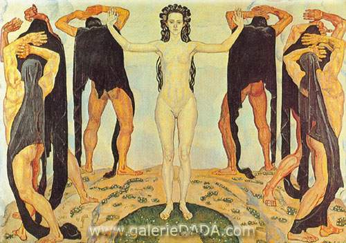 Ferdinand Hodler, Gazing into Infinity Fine Art Reproduction Oil Painting