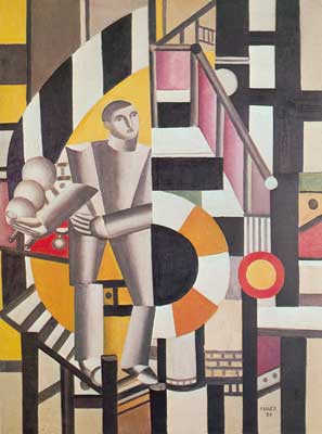 Fernand Leger, Man with a Pipe Fine Art Reproduction Oil Painting