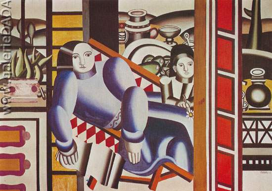 Fernand Leger, Mother and Child Fine Art Reproduction Oil Painting