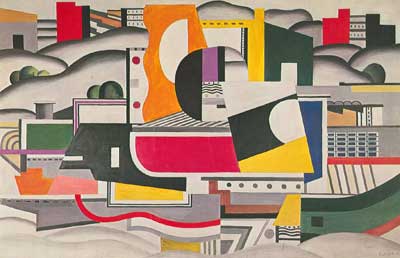 Fernand Leger, The Big Barge Fine Art Reproduction Oil Painting