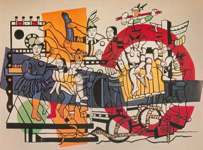Fernand Leger, The Great Parade Fine Art Reproduction Oil Painting