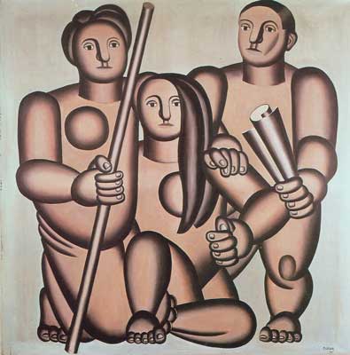 Fernand Leger, Three Figures Fine Art Reproduction Oil Painting