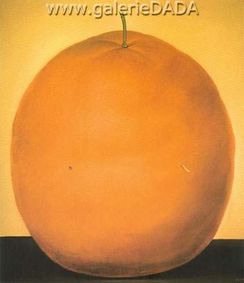Fernando Botero, Orange Fine Art Reproduction Oil Painting