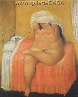 Fernando Botero, The Lovers Fine Art Reproduction Oil Painting