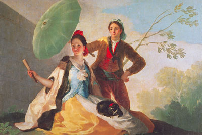 Francisco de Goya, The Parasol Fine Art Reproduction Oil Painting