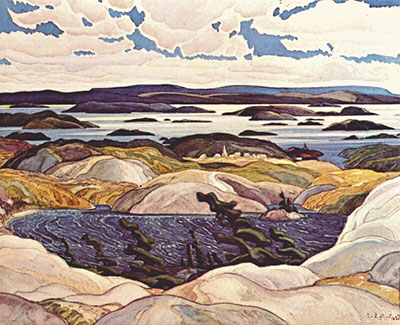 Franklin Carmichael, Bay of Islands Fine Art Reproduction Oil Painting