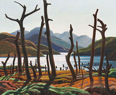 Franklin Carmichael, Cranberry Lake Fine Art Reproduction Oil Painting