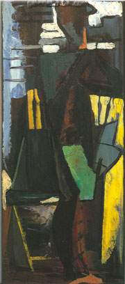 Franz Kline, The Dancer Fine Art Reproduction Oil Painting