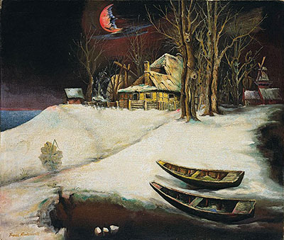 Franz Radziwill, Landscape Fine Art Reproduction Oil Painting