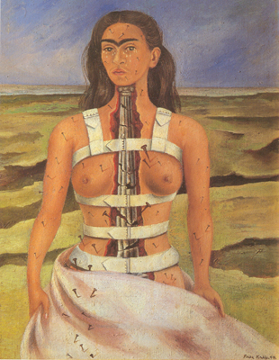Frida Kahlo, The Broken Column Fine Art Reproduction Oil Painting