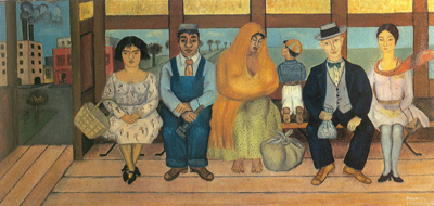 Frida Kahlo, The Bus Fine Art Reproduction Oil Painting