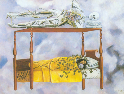 Frida Kahlo, The Dream Fine Art Reproduction Oil Painting