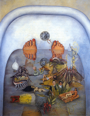 Frida Kahlo, What the Water Gave Me Fine Art Reproduction Oil Painting