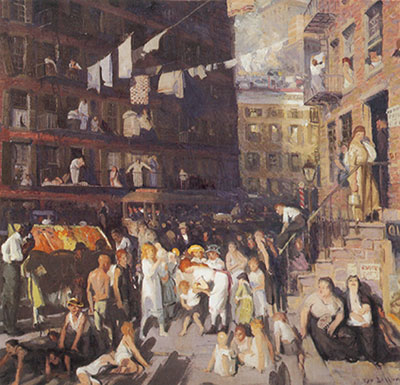 George Bellows, New York Fine Art Reproduction Oil Painting