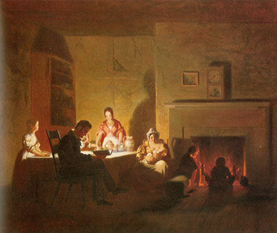 George Caleb Bingham, Daniel Boone Escorting Settlers Fine Art Reproduction Oil Painting