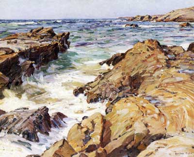 George Gardner Symons, Under Blue Sky Fine Art Reproduction Oil Painting