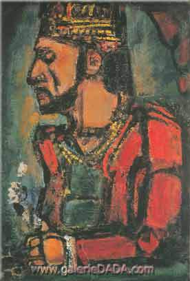 Georges Rouault, The Old King Fine Art Reproduction Oil Painting