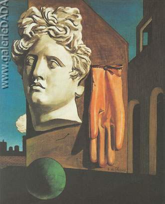Georgio de Chirico, The Song of Love Fine Art Reproduction Oil Painting