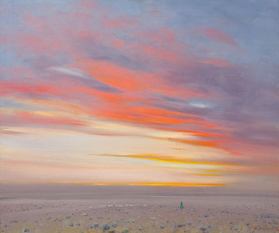 Twilight on the Navajo Reservation