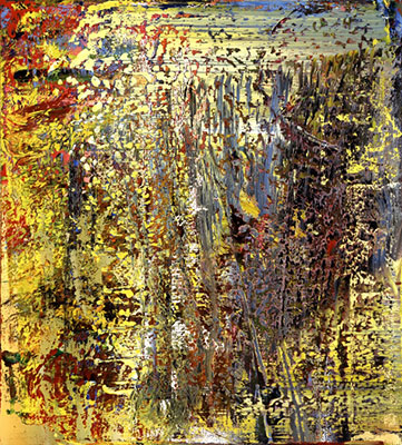 Gerhard Richter, Abstract Painting 3 Fine Art Reproduction Oil Painting