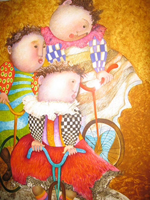 Graciela Boulanger, Autour du Monde Fine Art Reproduction Oil Painting