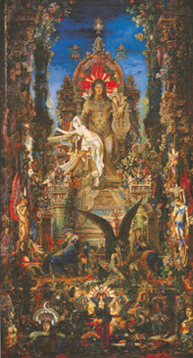 Gustave Moreau, Jupiter and Semele Fine Art Reproduction Oil Painting