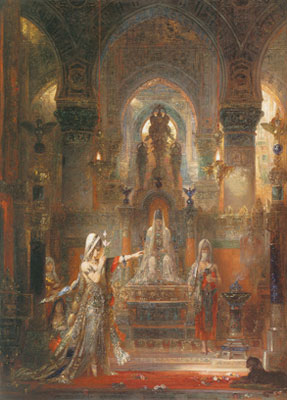 Gustave Moreau, Salome Dancing before Herod Fine Art Reproduction Oil Painting