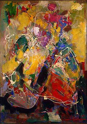 Hans Hofmann, Fantasia Fine Art Reproduction Oil Painting