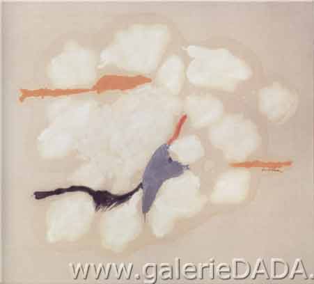 Helen Frankenthaler, Cloud Bank Fine Art Reproduction Oil Painting