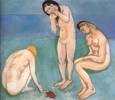 Henri Matisse, Bathers with a Turtle Fine Art Reproduction Oil Painting