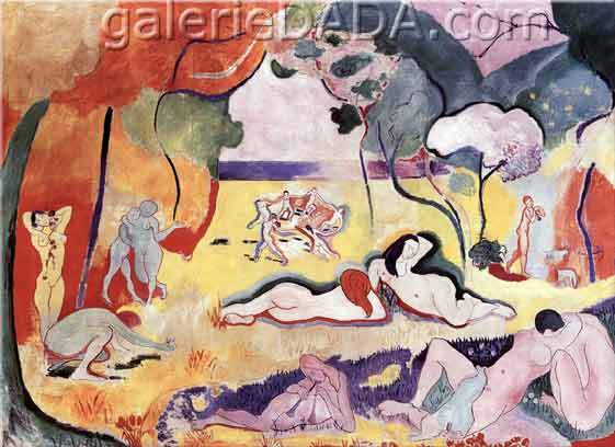 Henri Matisse, Joie de Vivre Fine Art Reproduction Oil Painting