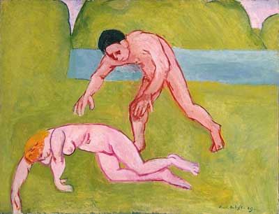 Henri Matisse, Nymph and Satyr Fine Art Reproduction Oil Painting