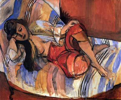 Henri Matisse, Odalisque Fine Art Reproduction Oil Painting