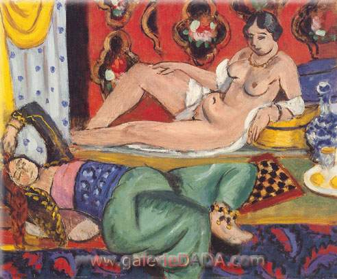 Henri Matisse, Odalisques Fine Art Reproduction Oil Painting