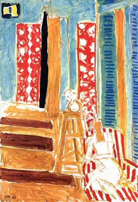 Henri Matisse, Sunlit Interior Fine Art Reproduction Oil Painting