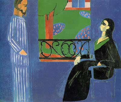 Henri Matisse, The Conversation Fine Art Reproduction Oil Painting