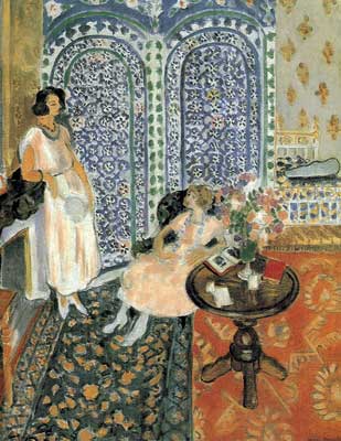 Henri Matisse, The Moorish Floor Fine Art Reproduction Oil Painting