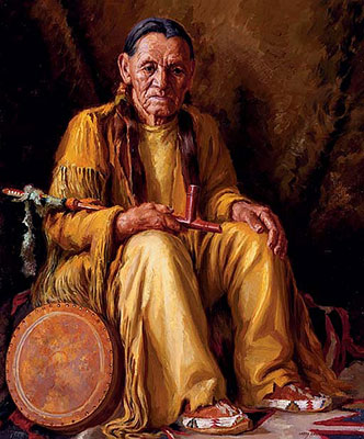 Henry Balink, Chief Whitesun Fine Art Reproduction Oil Painting