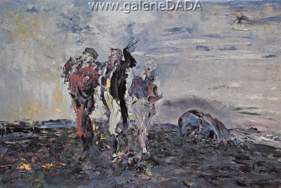 Jack Butler Yeats, Sleep by Falling Water Fine Art Reproduction Oil Painting