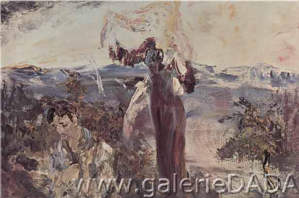 Jack Butler Yeats, Rise Up Willie Riley Fine Art Reproduction Oil Painting