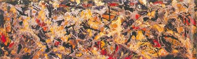 Jackson Pollock, Frieze Fine Art Reproduction Oil Painting