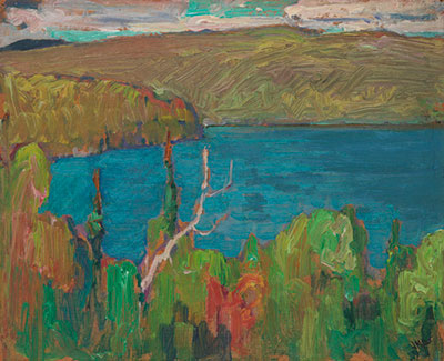 James E. H. MacDonald, Mongoose Lake, Algoma Fine Art Reproduction Oil Painting