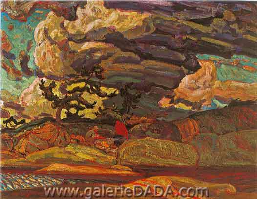 James E. H. MacDonald, The Elements Fine Art Reproduction Oil Painting